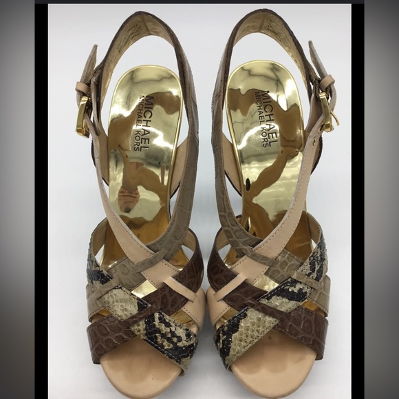Pre-Owned Michael kors Heels 7.5 #07.25 - Picture 1 of 12